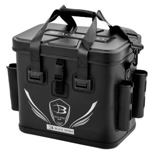 タックルバッグ がまかつ (予約1月発売)アルティメイトハードタックルバッカン GM2640 40cm ブラック(BLACK WORKS)