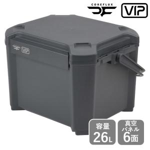 キャンプクーラー JEJ COREFLUXクーラーボックスVIP 26L 26L スレートグレー