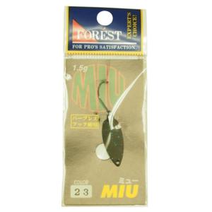 フォレスト フォレスト MIU(ミュー) 1.5g 23(ブラウン(青ラメ入り))