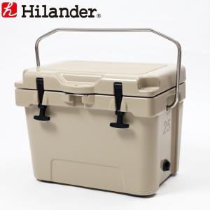 キャンプクーラー ハイランダー 数量限定特別価格 ハードクーラーボックス(旧タイプ) 25L タン