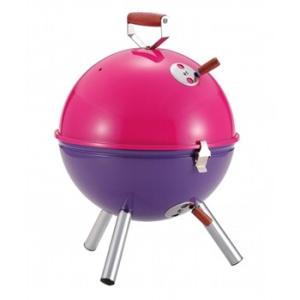 BBQ 七輪 焚火台 キャプテンスタッグ マルチ ミニバーベキューコンロ 2〜3人用 ピンク×パープル