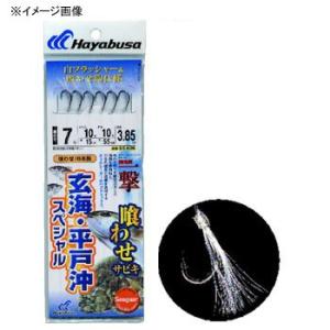 船釣り・船竿 ハヤブサ 喰わせサビキ 玄海・平戸沖スペシャル 鈎8/ハリス12 白