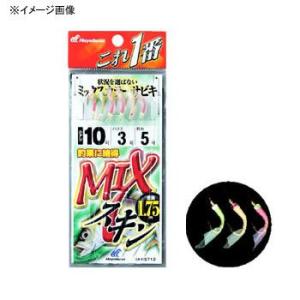 ハヤブサ これ一番 MIXスキンサビキ 6本針 鈎3/ハリス0.6 金｜naturum-outdoor