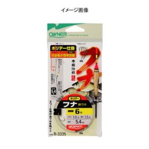 渓流仕掛け・淡水仕掛け オーナー ホリデーフナ棒ウキ仕掛 4号