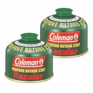 ガス燃料 コールマン 純正LPガス燃料 Tタイプ 230g お得な2点セット