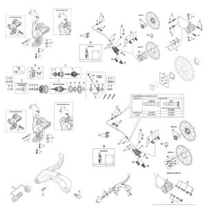 2/1まで+P5% 自転車用品 シマノ サイクル ASLTX50LSBT シフトレバー 左 3S (SIS)