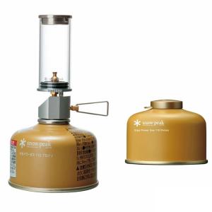 アウトドアランタン スノーピーク リトルランプ ノクターン+ギガパワーガス110プロイソ