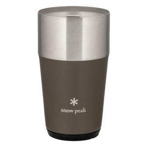 snow peak（スノーピーク） サーモタンブラー 470 シルバー 名入れ彫刻