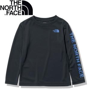 トップス ザ・ノース・フェイス 24春夏 K L/S BEE FREE TEE(ロングスリーブ ビーフリー ティー)キッズ 140cm アーバンネイビー(UN)｜naturum-outdoor