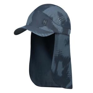 帽子 バフ 24春夏 PACK SAHARA CAP(パック サハラ キャップ) L/XL ZELI STEEL｜naturum-outdoor