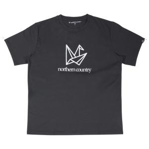トップス(メンズ) ノーザンカントリー ハイブリッド ロゴ Tシャツ L BK｜naturum-outdoor