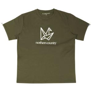 トップス(メンズ) ノーザンカントリー ハイブリッド ロゴ Tシャツ S KH｜naturum-outdoor