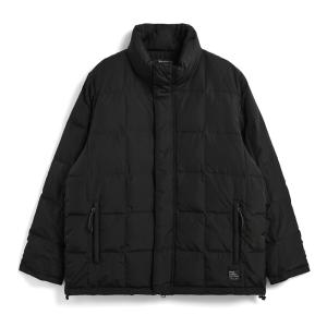 アウター(メンズ) TAION 24秋冬 スポーツクラシック ボリュームダウンジャケット ユニセックス L BLACK