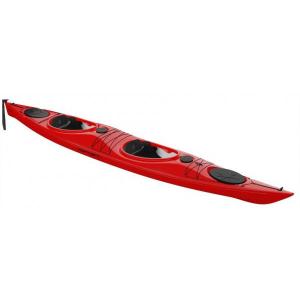 ツーリング・シーカヤック Point65 XO17 3L Rudder クレジットカード決済のみ 営業所止 518cm Red