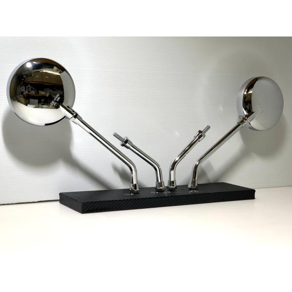 品質重視 PMC 製★ Z1 Z2 ユニバーサル タイプ ミラー メッキ 左右 2個 set クロー...