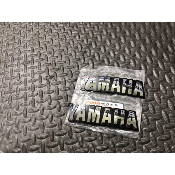 栃木発 ￥ 純正部品 ヤマハ YAMAHA タンク エンブレム メッキ 検）XJ R YZ YB T...