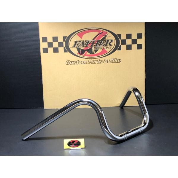 ★ゼットファーザー製★ タレハン 限界 二番 シボリ Φ22.2ｍｍ Φ7/8in ハンドルバー 検...