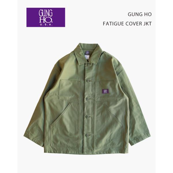 GUNG HO FATIGUE COVER JKT GH25S001B / ガンホー ファティーグカ...