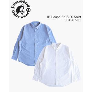 Johnnybird JB Loose Fit B.D. Shirt JB1267-01 / ジョニーバード ルーズフィットボタンダウンシャツ｜naval-sendai