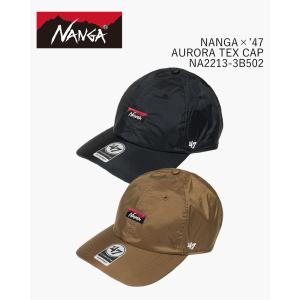 NANGA NANGA×’47 AURORA TEX CAP NS2411-3B019-A / ナンガ ナンガ×47 オーロラテックス キャップ 帽子｜naval-sendai