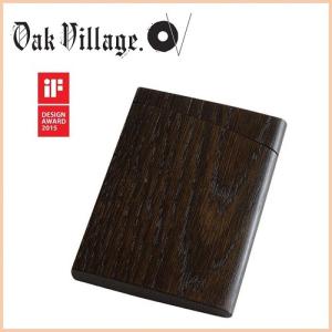 木製カードケース INRO 黒色漆塗 01510-24 オークヴィレッジ Oak Village 国産材使用 伝統工法による木製文具｜navi-p-com-online