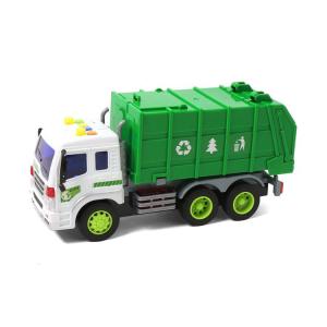 男の子のためのごみ収集車のおもちゃフラニーDIY摩擦動力の廃棄物管理