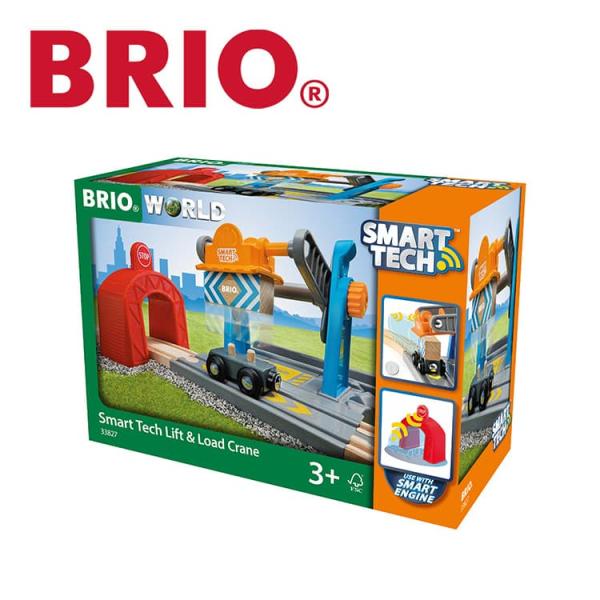 BRIO ブリオ スマートテック リフト &amp; ロードクレーン 33827