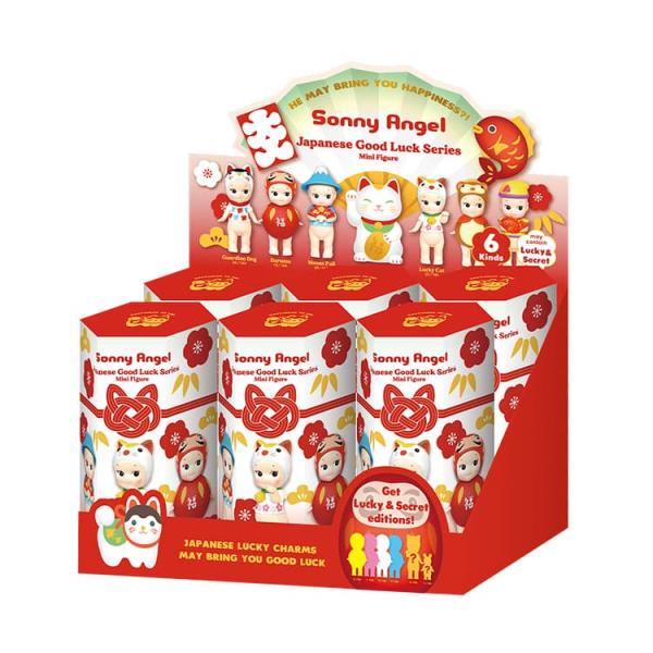 Sonny Angel ソニーエンジェル ミニフィギュア ジャパニーズグッドラック  6個入りアソー...