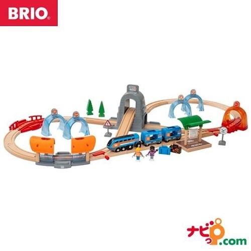 ブリオ BRIO 木のおもちゃ スマートテックサウンドDXセット 33972 レール 汽車 乗り物 ...