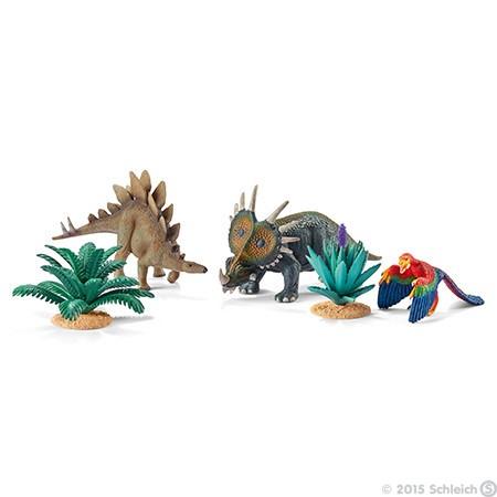 恐竜フィギュア Schleich 草食恐竜の巣セット 42260