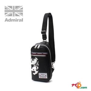 Admiral アドミラル ボディバッグ ADGA-01-BK ブラック メンズ バッグ ショルダーバッグ｜navi-p-com-online
