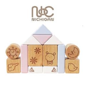 ニチガン ぬくもりおとつみき つみき 知育 木製 BB45｜navi-p-com-online