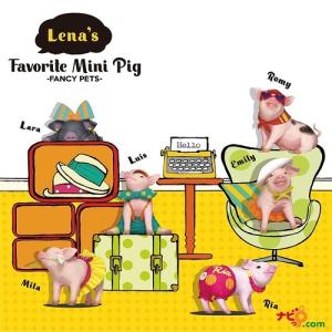 ファンシーペットシリーズ4 レーナズ フェイヴァリット ミニピッグ アソートBOX (12個入り) FANCY PETS Lena's Favorite Mini Pig assortbox FFP66306assort｜navi-p-com-online