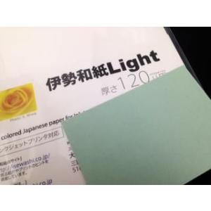 大豊和紙 伊勢和紙 Light 千草 120μm サイズB5（一袋単色20枚入り） kg120B5 ...
