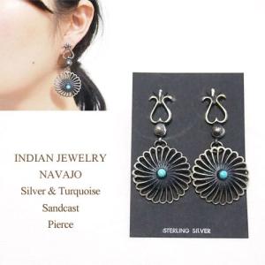 インディアンジュエリー ズニ族 スヌーピー インレイ シルバー フック