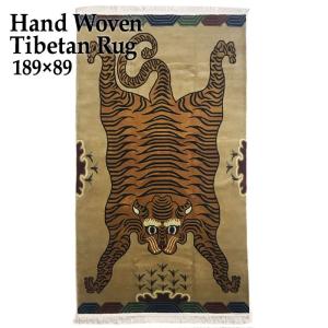 TIBETAN RUG チベタンラグ 絨毯 ドラゴン/Dragon/180×91 : NAVIE