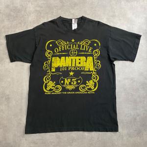 90's FRUIT OF THE LOOM PANTERA Tour T-Shirts/XL 90年代 パンテラ ツアー Tシャツ｜navie