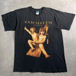 90's VAN HALEN BALANCE Tour T-Shirt Made in USA 90年代 ヴァン ヘイレン ツアー Tシャツ/BLACK｜navie