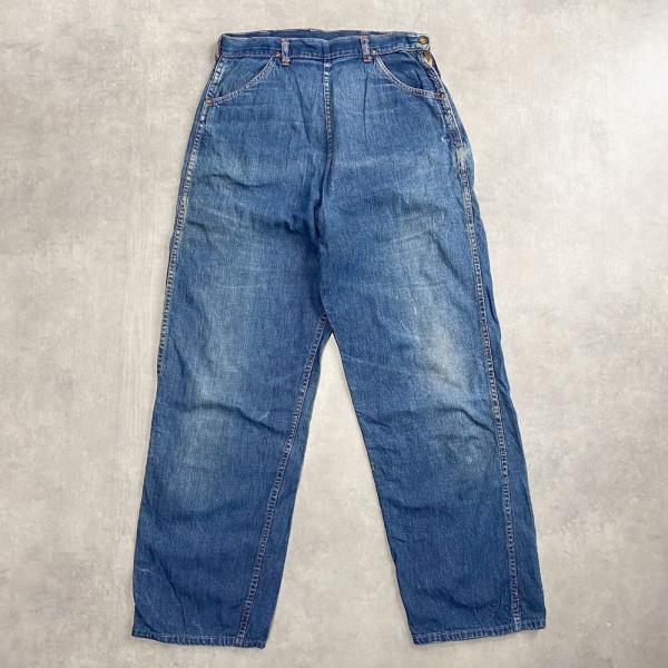 60&apos;s BLUE BELL DENIM RANCH PANTS 60年代 ブルーベル デニム ラン...