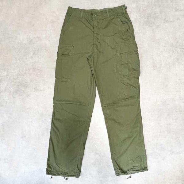 60's U.S.ARMY Jungle Fatigue Pants NON-RIP MEDIUM/...