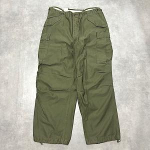 MILITARY M-65 フィールドパンツ SR 実寸W33L29 初期型 67年 アルミ