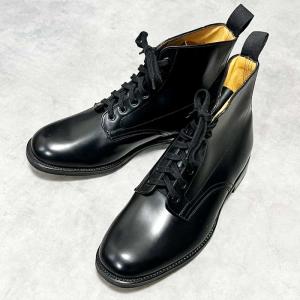 90's DEAD STOCK SANDERS Military Darby Boots Made in England Size UK 9 サンダース ミリタリー ダービーブーツ デッドストック イングランド製｜navie