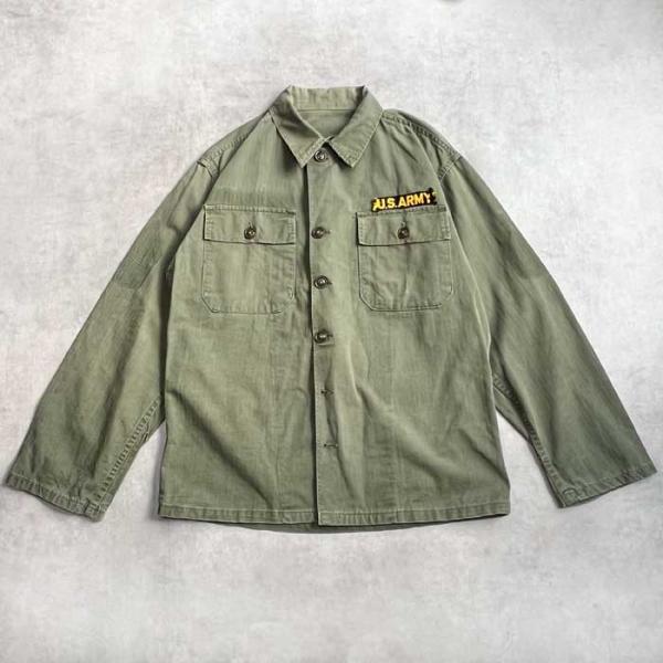 40&apos;s〜50&apos;s U.S ARMY M-47 HBT JACKET   40年〜50年代  ヘリン...