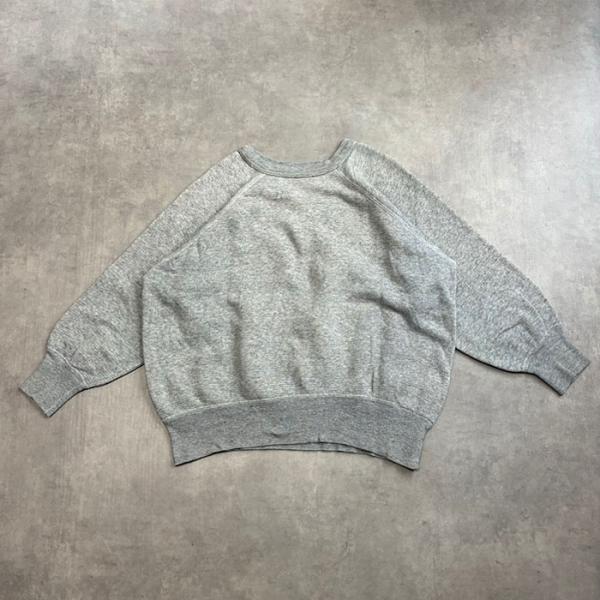 60's RAGLAN VINTAGE SWEAT SHIRTS GRAY 60年代 ラグラン ヴィ...