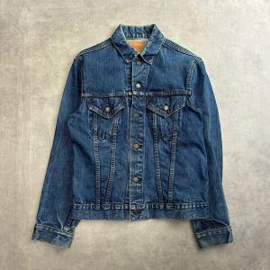 70s Levi’s 70505 4th デニムジャケット トラッカー フェード americanrushstore_10255085-