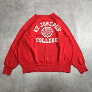 60s Champion カレッジ ランタグ ラグラン sweat