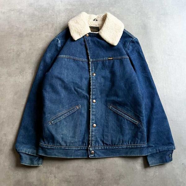 80'S Wrangler Denim Ranch Coat Made in USA Size/M ...