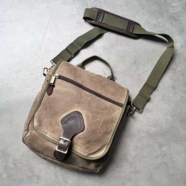 80'S L.L.BEAN Waxed Canvas Shoulder Pouch Made in ...