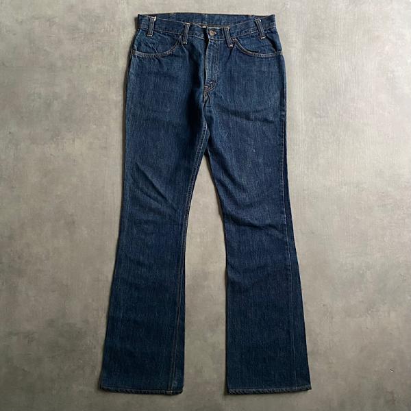 70's LEVI'S 684-0217 BIG"E"BIG BELL Denim Pants Ma...