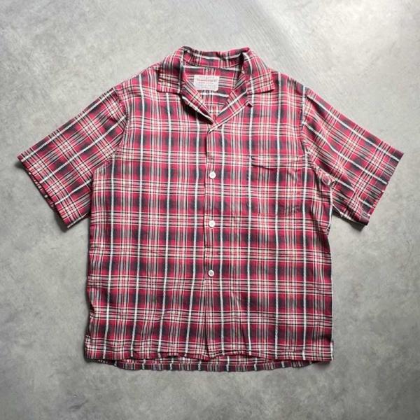 50&apos;S Penney&apos;s Town Craft Open Collar Short Sleeve ...